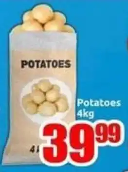 Three Star Cash and Carry Potatoes offer