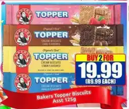 Three Star Cash and Carry Bakers Topper Biscuits Asst offer