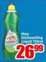 Three Star Cash and Carry Maq Dishwashing Liquid offer