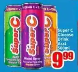 Three Star Cash and Carry Super C Glucose Drink Asst offer