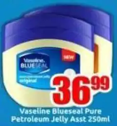 Three Star Cash and Carry Vaseline Blueseal Pure Petroleum Jelly Asst offer
