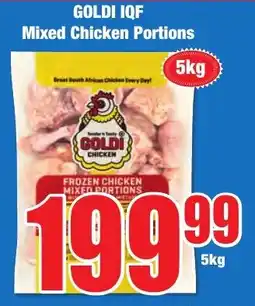 Boxer Superstores GOLDI IQF Mixed Chicken Portions offer
