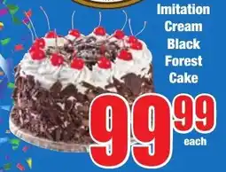 Boxer Superstores Imitation Cream Black Forest Cake offer