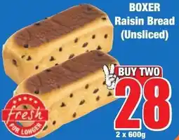 Boxer Superstores BOXER Raisin Bread offer