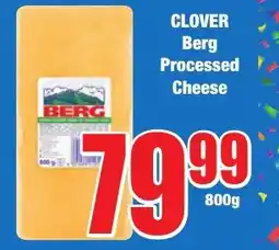 Boxer Superstores CLOVER Berg Processed Cheese offer