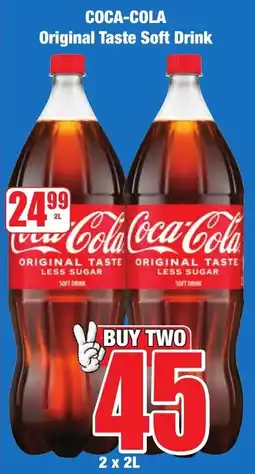 Boxer Superstores COCA-COLA Original Taste Soft Drink offer