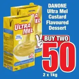 Boxer Superstores DANONE Ultra Mel Custard Flavoured Dessert offer