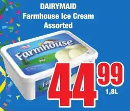 Boxer Superstores DAIRYMAID Farmhouse Ice Cream Assorted offer