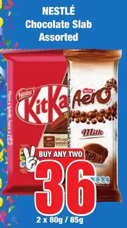 Boxer Superstores NESTLÉ Chocolate Slab Assorted offer