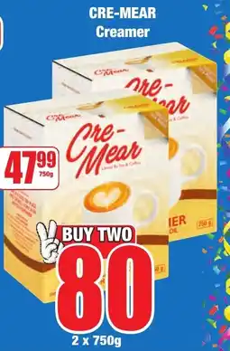 Boxer Superstores CRE-MEAR Creamer offer