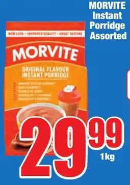 Boxer Superstores MORVITE Instant Porridge Assorted offer