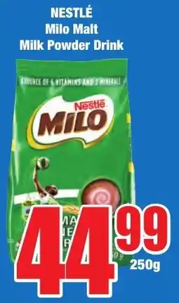 Boxer Superstores NESTLÉ Milo Malt Milk Powder Drink offer