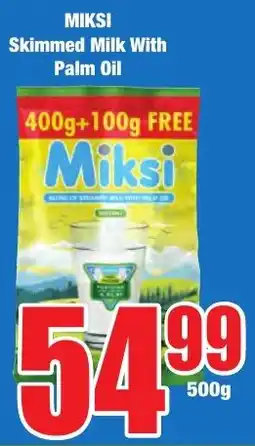 Boxer Superstores MIKSI Skimmed Milk With Palm Oil offer