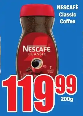 Boxer Superstores NESCAFÈ Classic Coffee offer