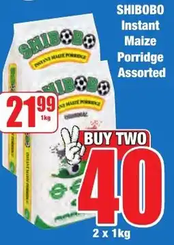 Boxer Superstores SHIBOBO Instant Maize Porridge Assorted offer
