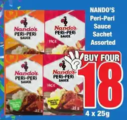 Boxer Superstores NANDO'S Peri-Peri Sauce Sachet Assorted offer