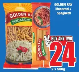 Boxer Superstores GOLDEN RAY Macaroni/ Spaghetti offer