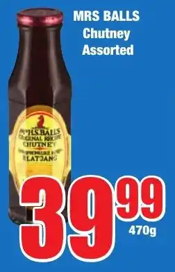 Boxer Superstores MRS BALLS Chutney Assorted offer