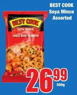Boxer Superstores BEST COOK Soya Mince Assorted offer