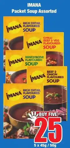 Boxer Superstores IMANA Packet Soup Assorted offer