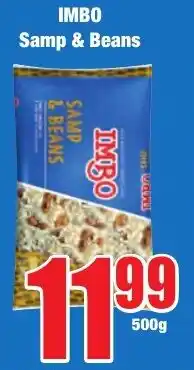 Boxer Superstores IMBO Samp & Beans offer