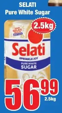 Boxer Superstores SELATI Pure White Sugar offer