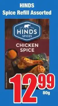 Boxer Superstores HINDS Spice Refill Assorted offer