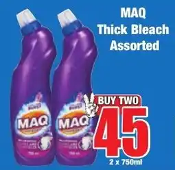 Boxer Superstores MAQ Thick Bleach Assorted offer