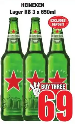 Boxer Superstores HEINEKEN Lager RB offer
