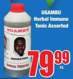 Boxer Superstores UGAMBU Herbal Immune Tonic Assorted offer