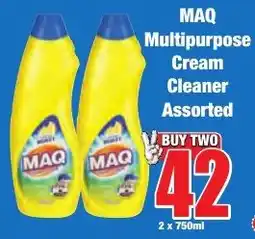 Boxer Superstores MAQ Multipurpose Cream Cleaner Assorted offer