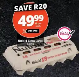 Checkers Nulaid Extra Large Eggs offer