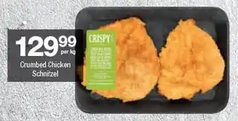 Checkers Crumbed Chicken Schnitzel offer