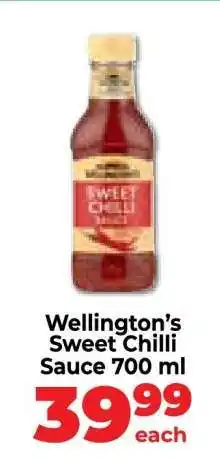 Food Lover's Market Wellington’s Sweet Chilli Sauce 700 ml offer