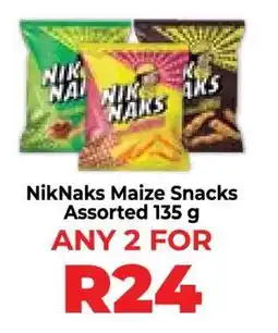 Food Lover's Market NikNaks Maize Snacks Assorted 135 g offer