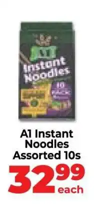 Food Lover's Market A1 Instant Noodles Assorted 10s offer