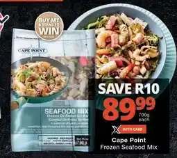 Checkers Cape Point Frozen Seafood Mix offer
