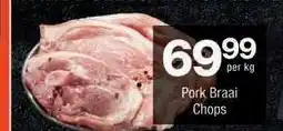 Checkers PORK BRAAI CHOPS offer