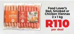 Food Lover's Market Food Lover's Red, Smoked or Chicken Viennas offer