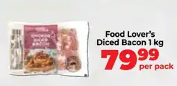 Food Lover's Market Food Lover’s Diced Bacon 1 kg offer
