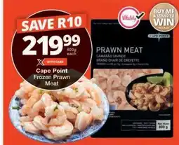 Checkers Cape Point Frozen Prawn Meat offer