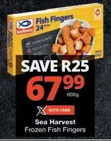 Checkers Sea Harvest Frozen Fish Fingers offer