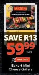 Checkers Eskort Mini Cheese Grillers offer