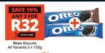 Checkers Oreo biscuits offer