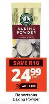 Checkers Robertsons Baking Powder offer