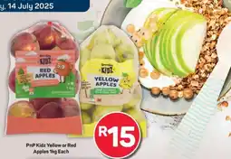 Pick n Pay PnP Kidz Yellow or Red Apples 1kg Each offer