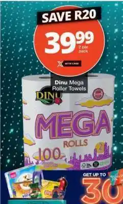 Checkers Dinu Mega Roller Towels offer