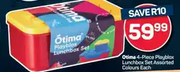 Pick n Pay Otima 4-Piece Playblox Lunchbox Set offer