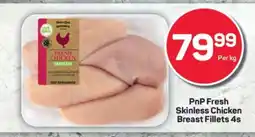 Pick n Pay PnP Fresh Skinless Chicken Breast Fillets 4s offer
