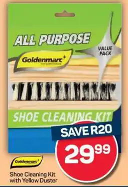 Pick n Pay Shoe Cleaning Kit with Yellow Duster offer
